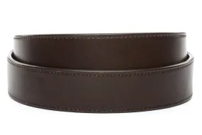 1.5" Espresso Vegetable Tanned Leather Strap