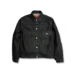 2107BK - Type 1 Black Denim Jacket -