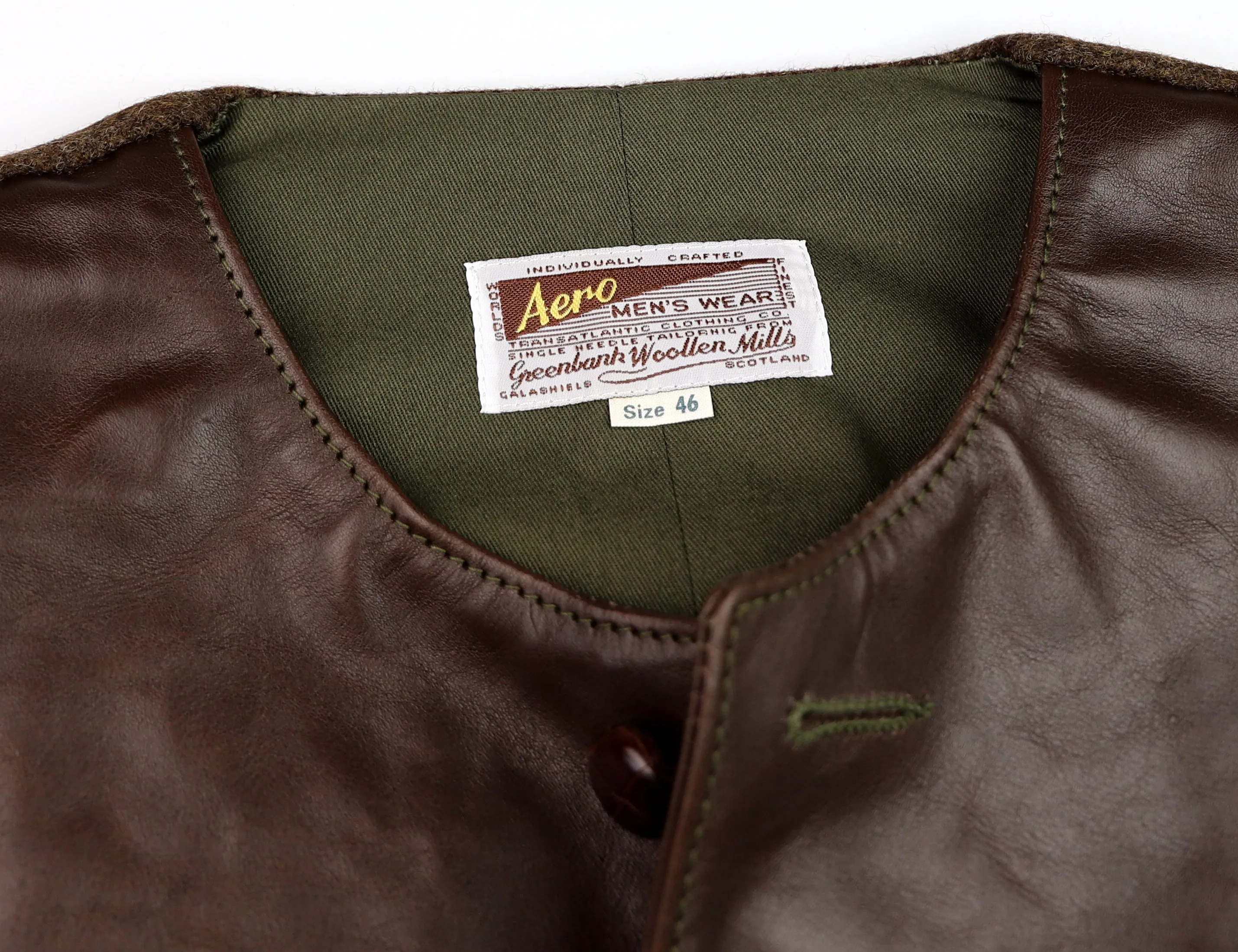 Aero Shackleton, size 46, Seal Vicenza Horsehide