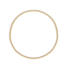 Alexa Leigh - 2mm Ball Bracelet in Yellow Gold (7.5)