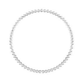 Alexa Leigh - 3mm Ball Bracelet in Sterling Silver (7.5)