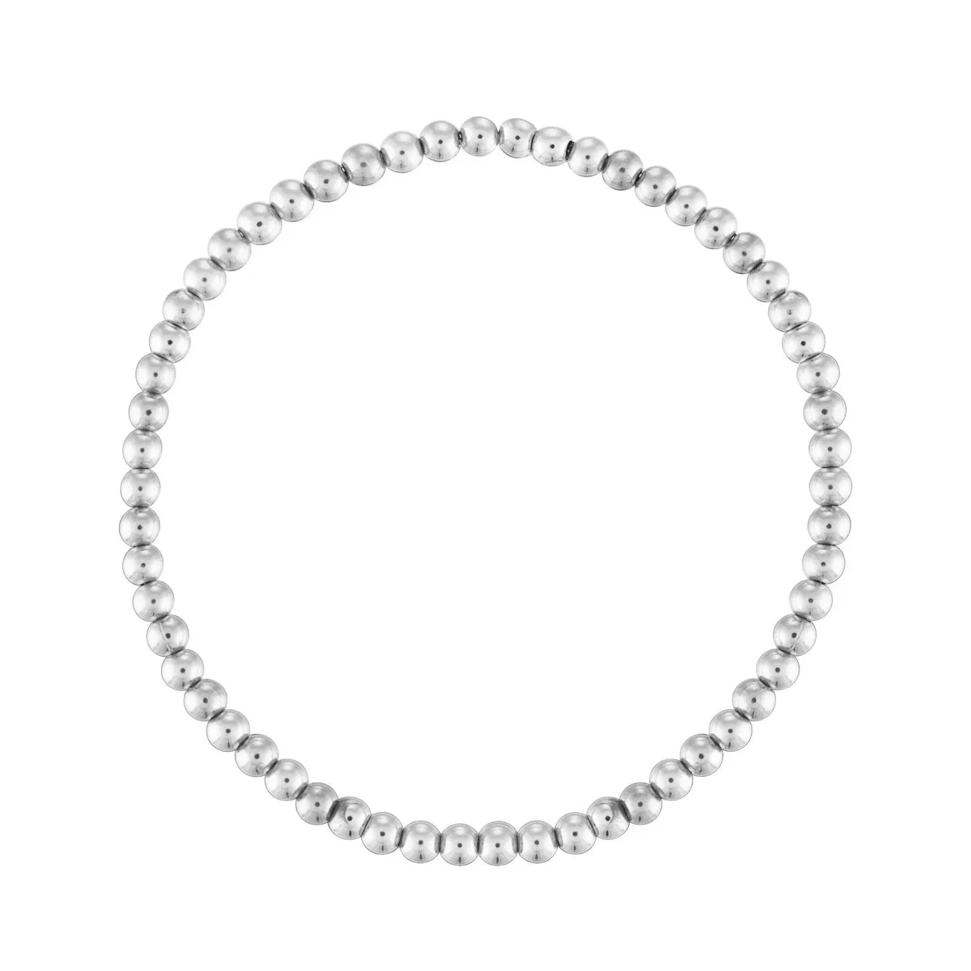 Alexa Leigh - 4mm Ball Bracelet in Sterling Silver (7.5)