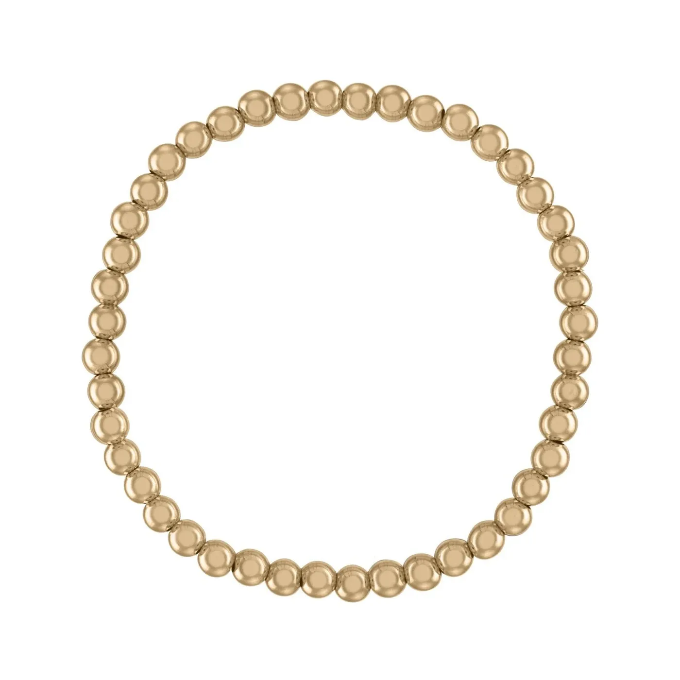 Alexa Leigh - 4mm Ball Bracelet in Yellow Gold (7.5)