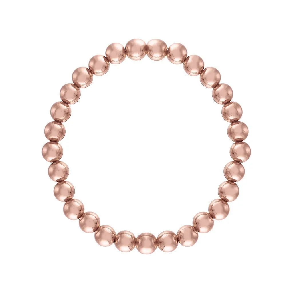 Alexa Leigh - 5MM Rose Gold Ball Bracelet