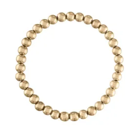 Alexa Leigh - 5MM Yellow Gold Ball Bracelet - 6.5"