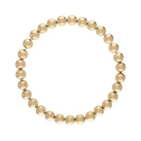 Alexa Leigh - 6mm Ball Bracelet in Yellow Gold (7.5)