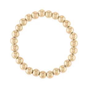 Alexa Leigh - 7mm Ball Bracelet in Yellow Gold (7.5)