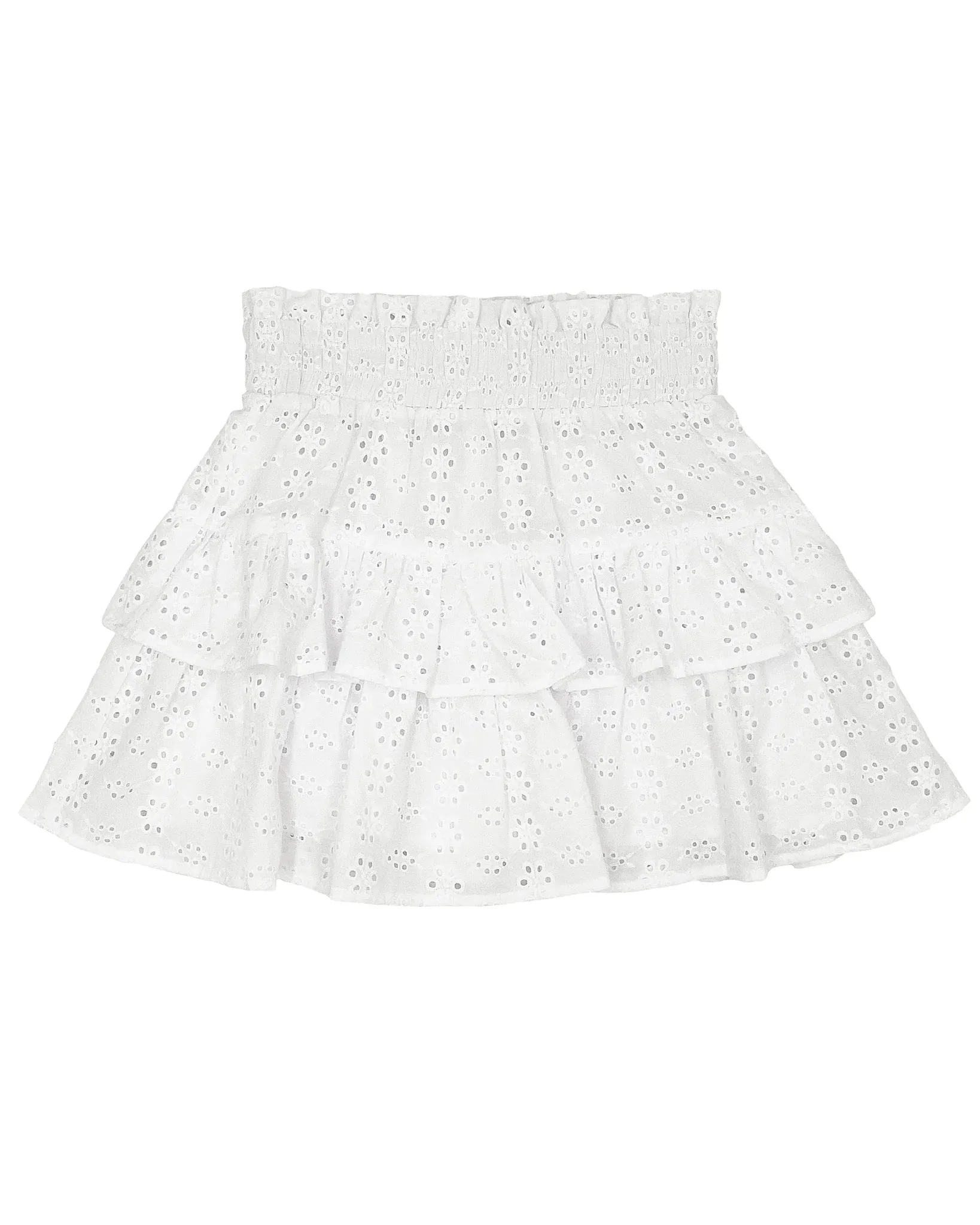 Alice Skirt | White Eyelet