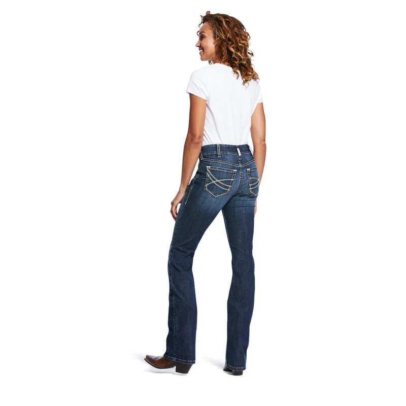 Ariat Women's R.E.A.L. Perfect Rise Stretch Linda Boot Cut Jean