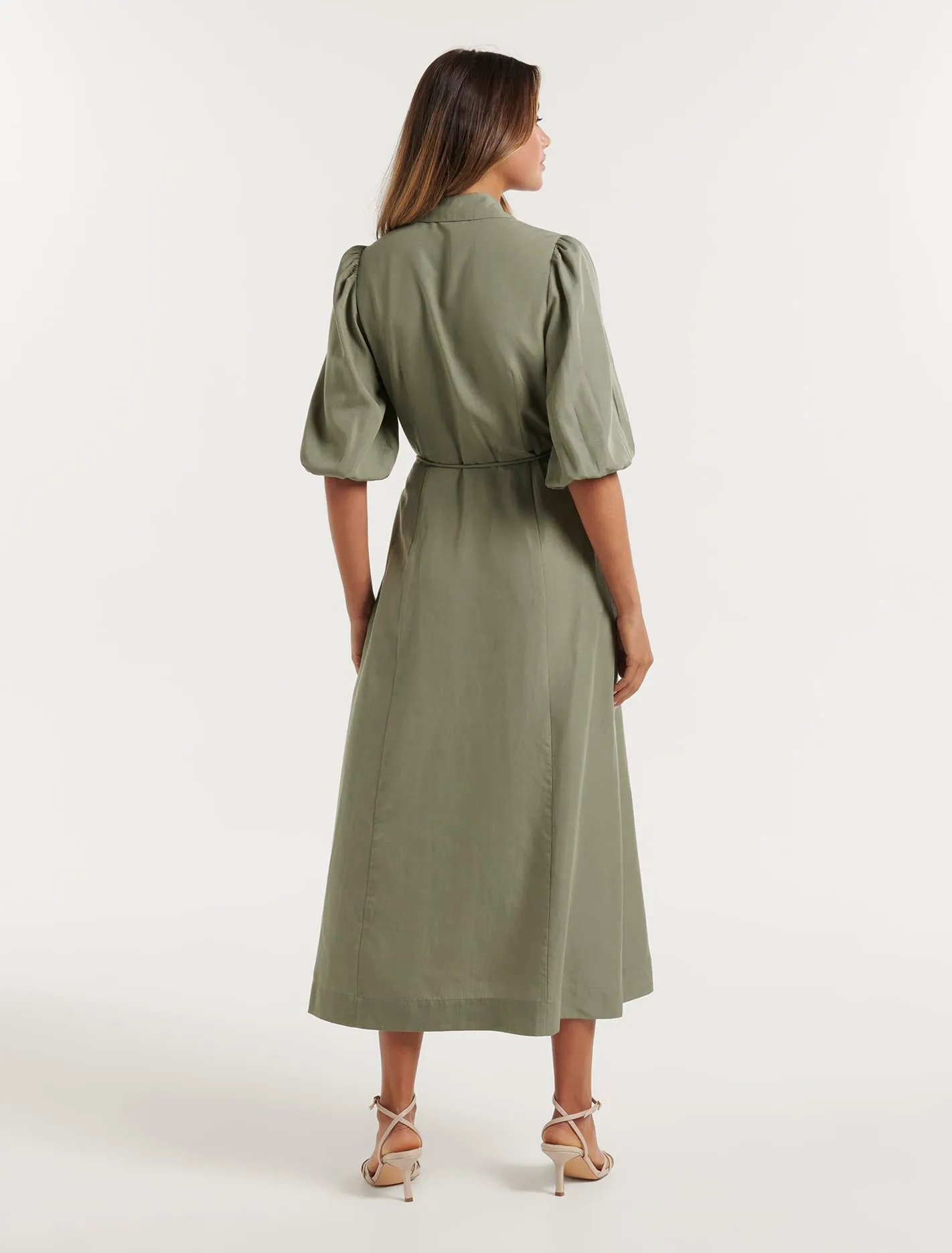 Ashley Midi Shirt Dress