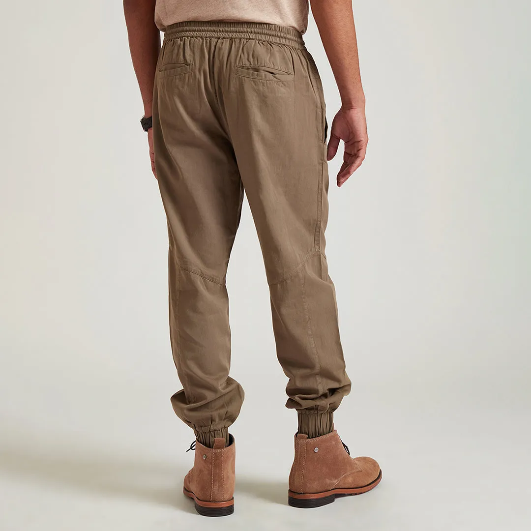 B77 Men's Casual And Relaxed Organic Cotton Jogger Pants