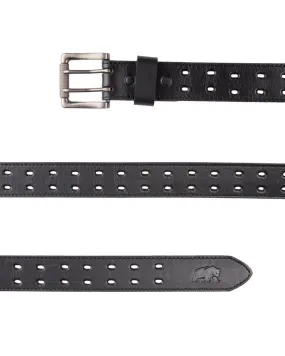 Berne Genuine Leather Double Row Belt