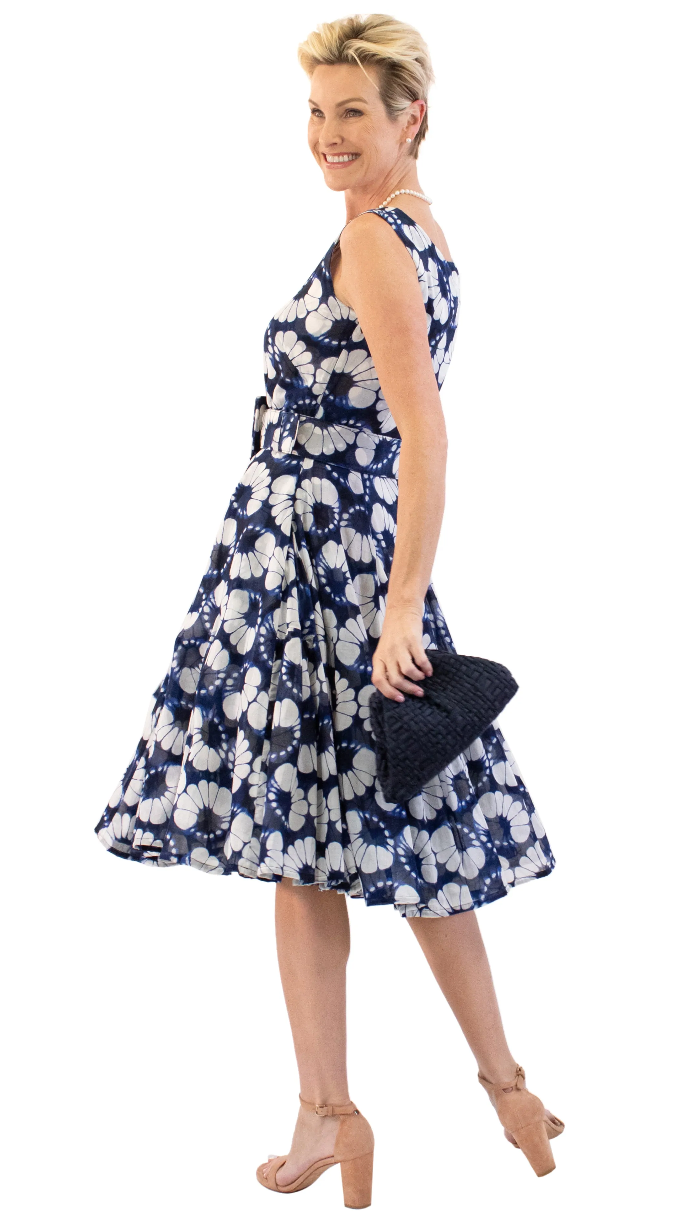 Birdy Dress #2  - Indigo