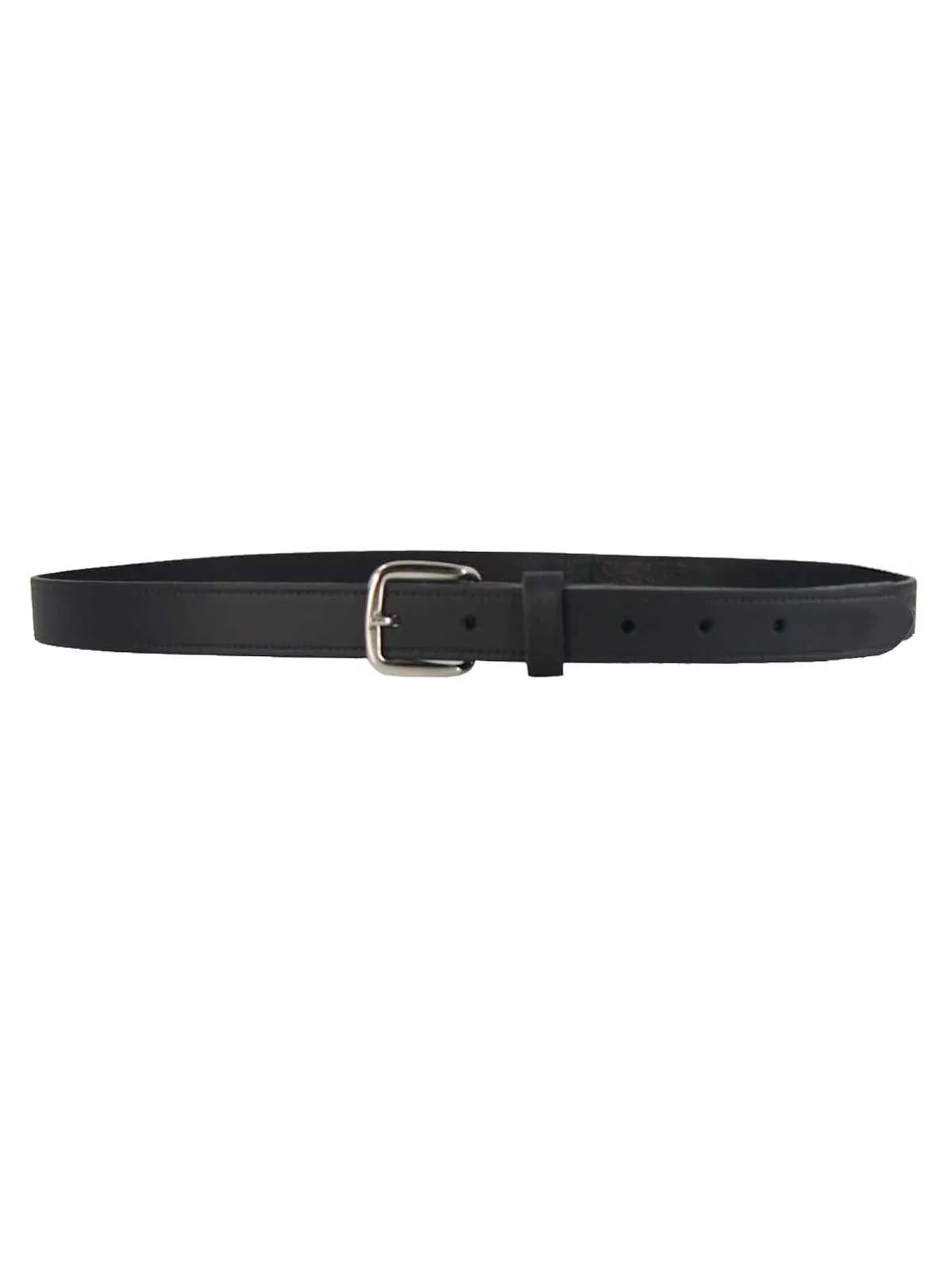 Black 1950s Vintage Look One Inch Wide Belt