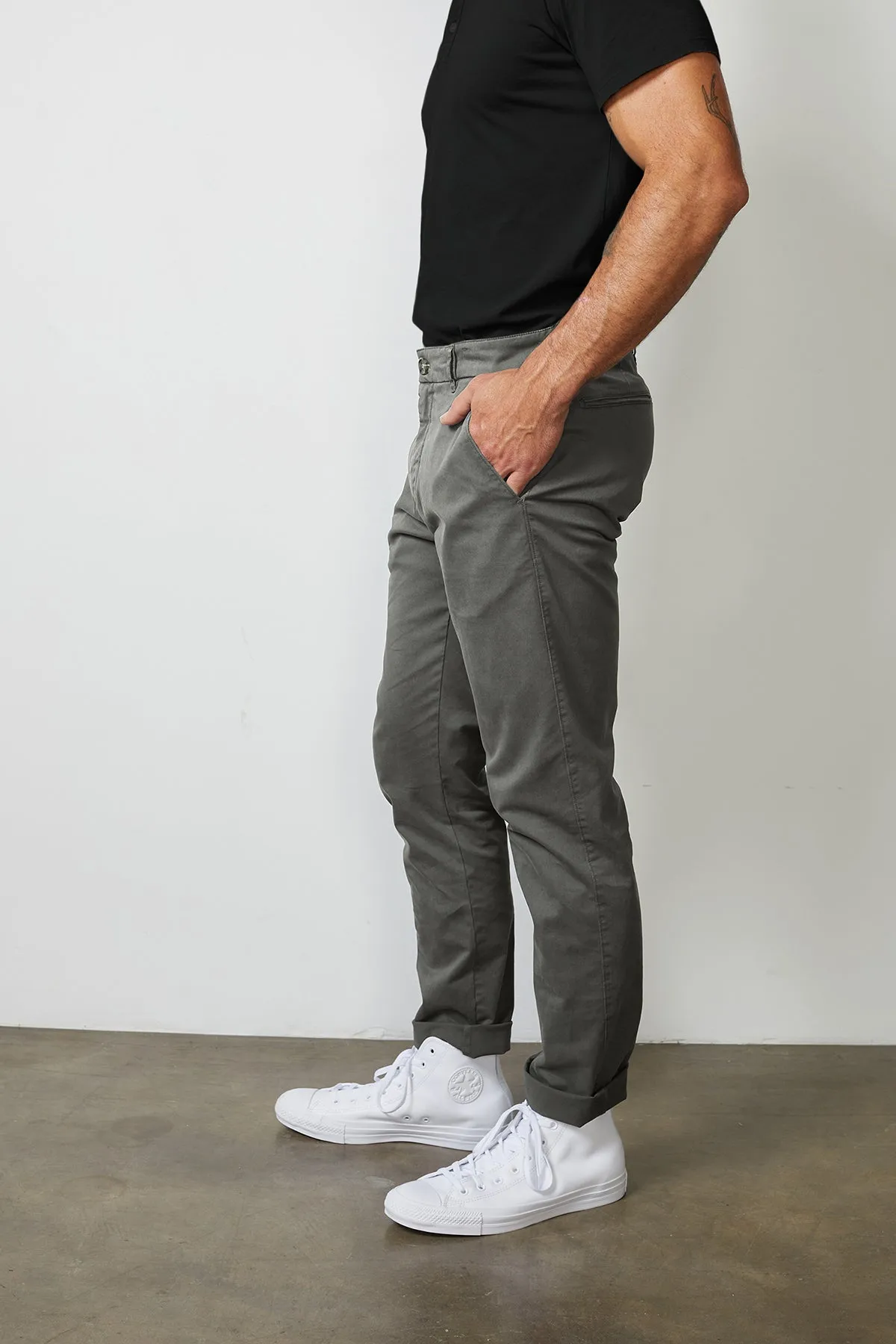 BROGAN COTTON TWILL PANT