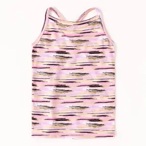 Brush Stroke Tank Top