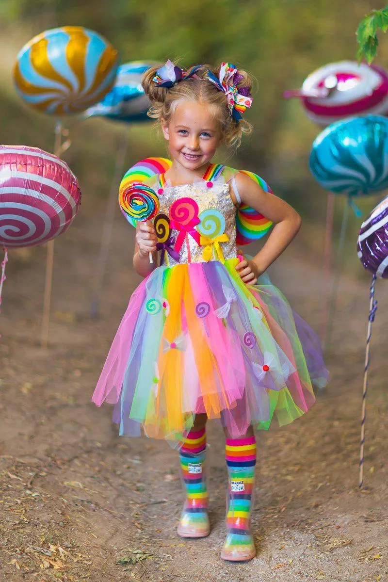 Candyland Stripe Legwarmers