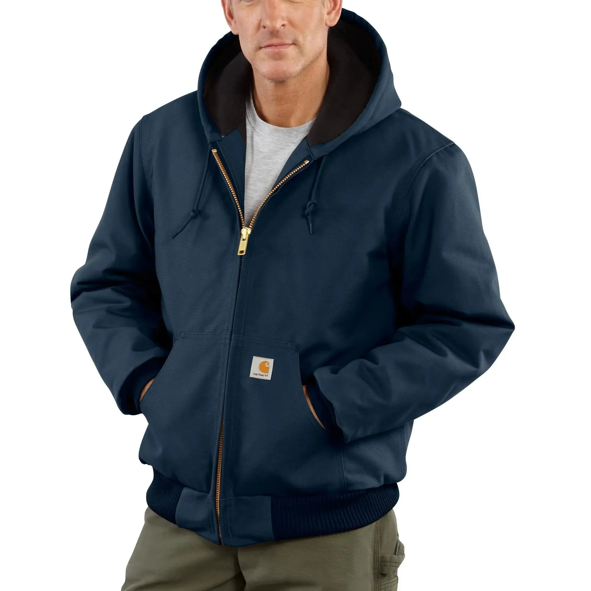 CARHARTT -  Loose Fit Firm Duck Insulated Flannel Lined Active Jac