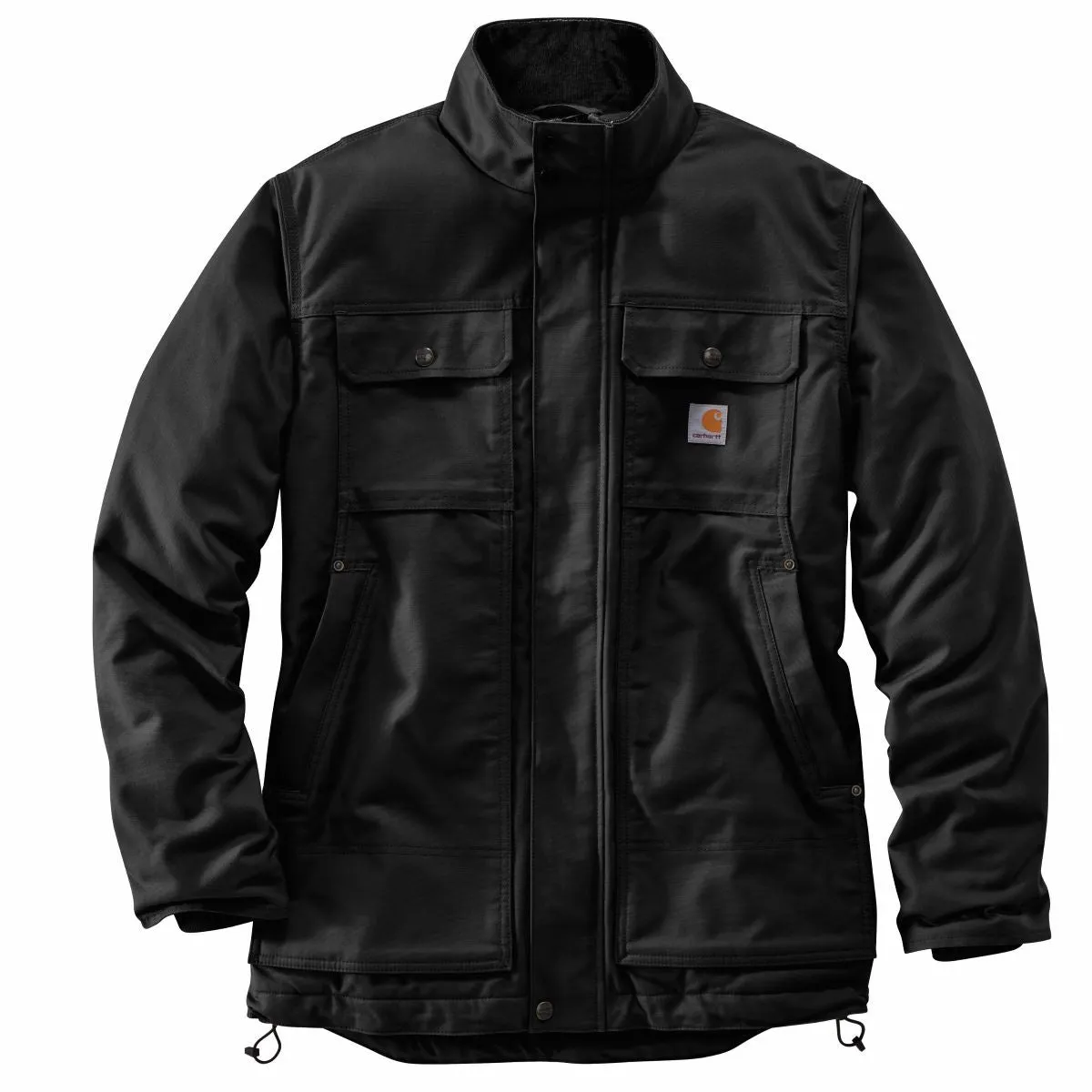 'Carhartt' Men's Full Swing® Duck Insulated Jacket - Black