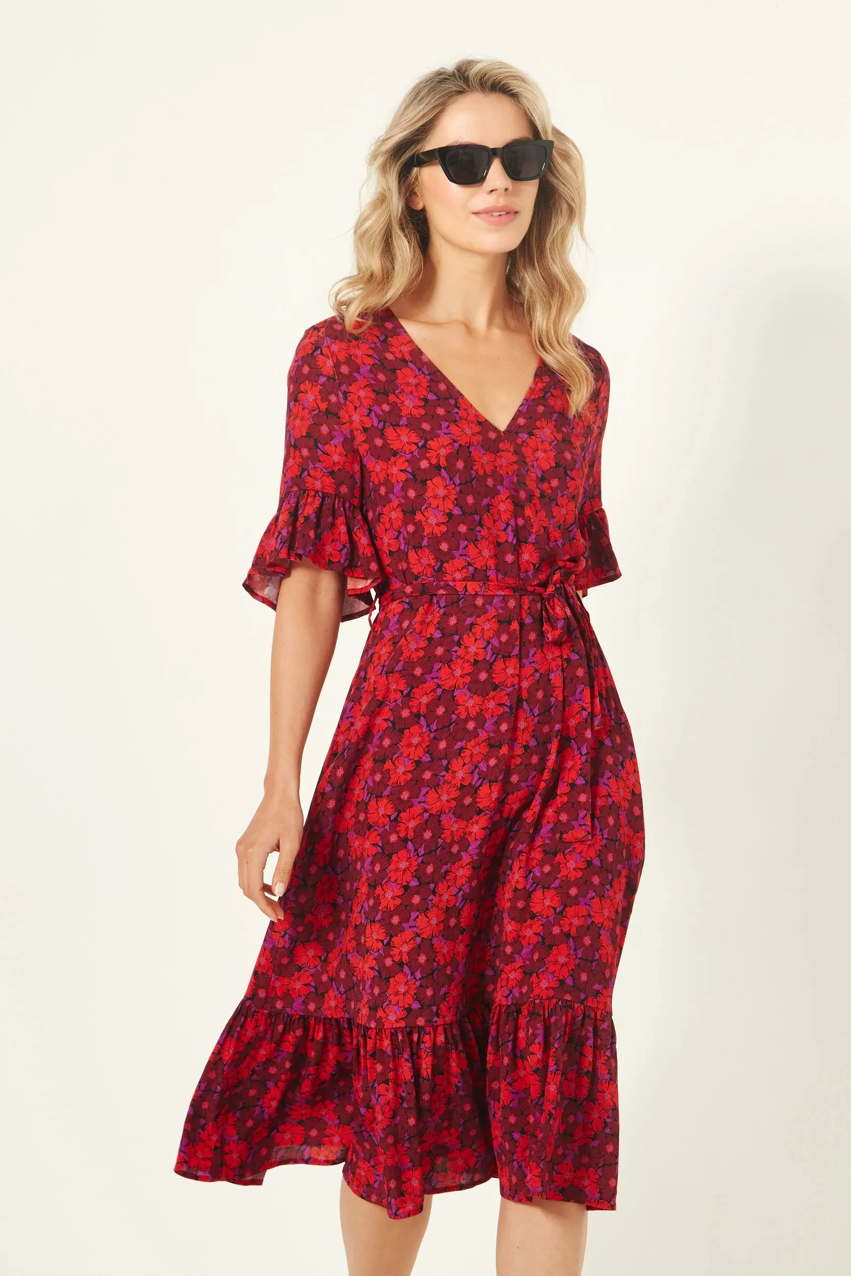 Carmen Dress - Floral Print