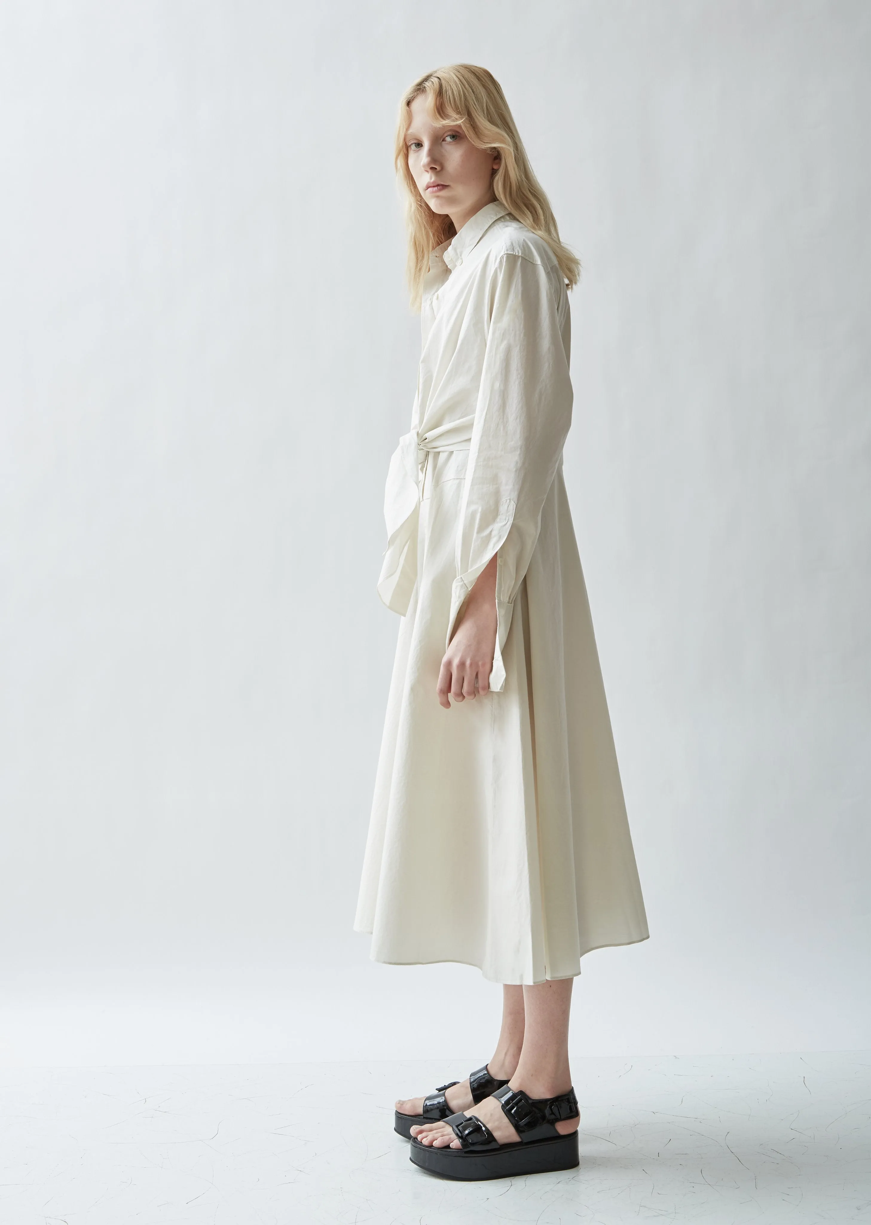 Cay Cotton Shirt Dress