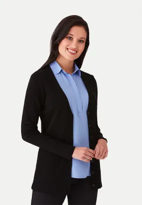 City Collection Womens Overknit Cardigan