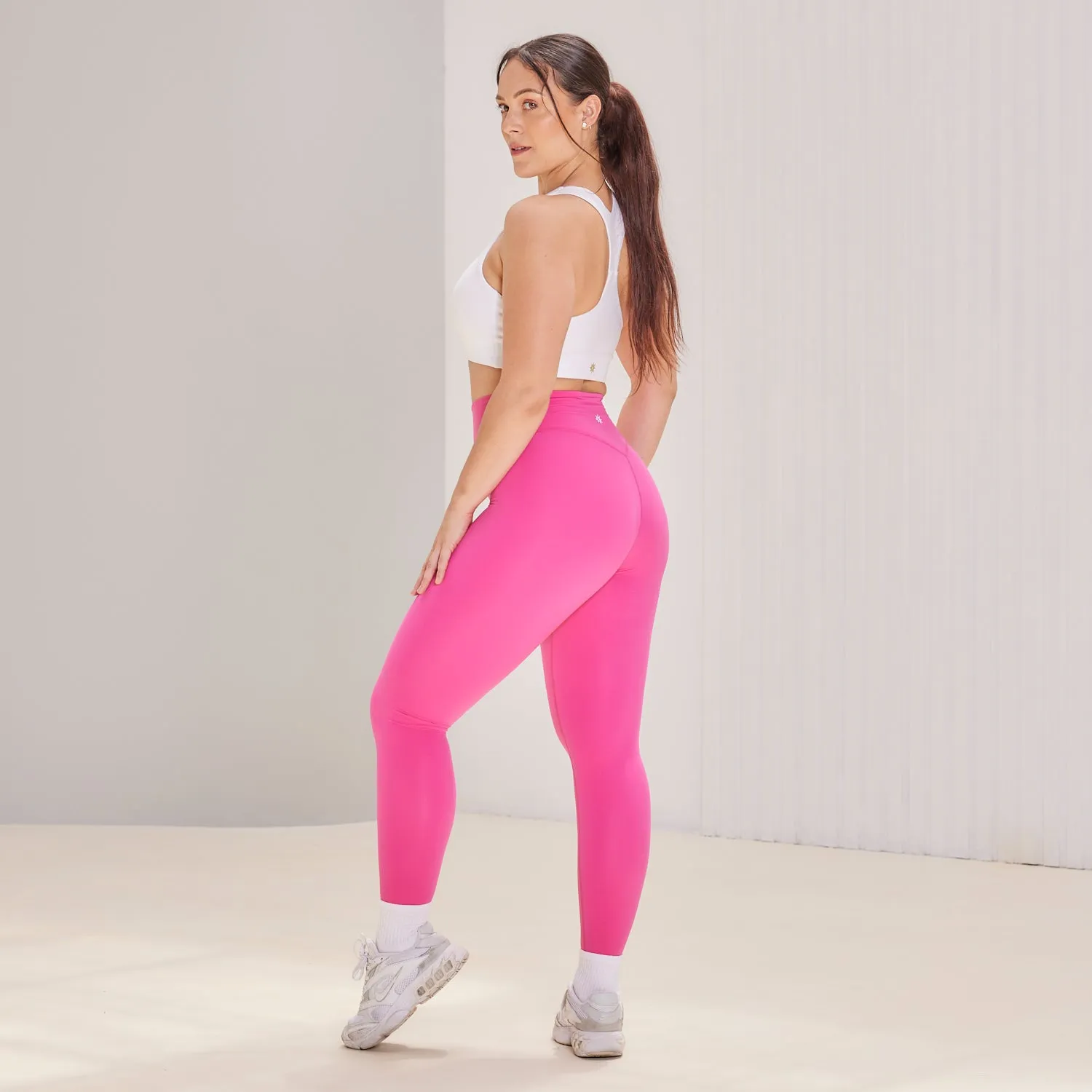 Cloud Legging in Barbie Pink - FINAL SALE