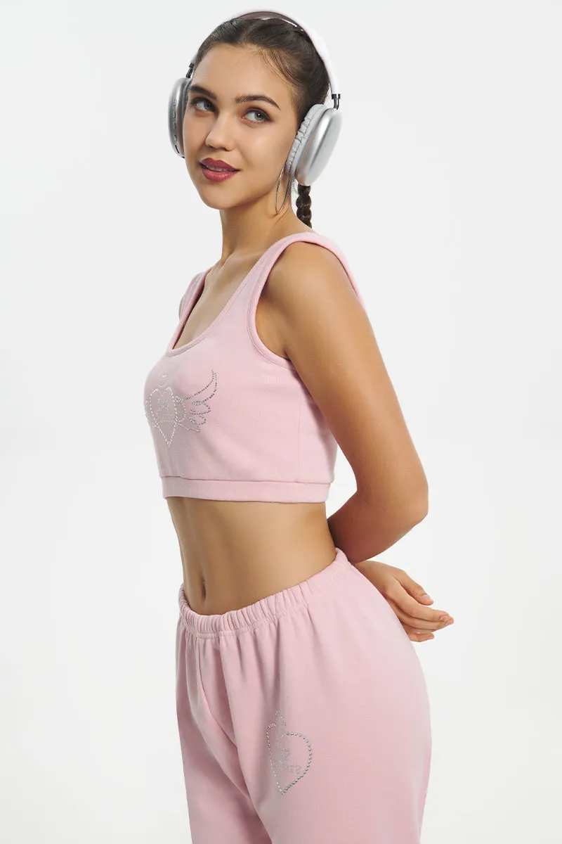 Cropped Sweetheart Tank