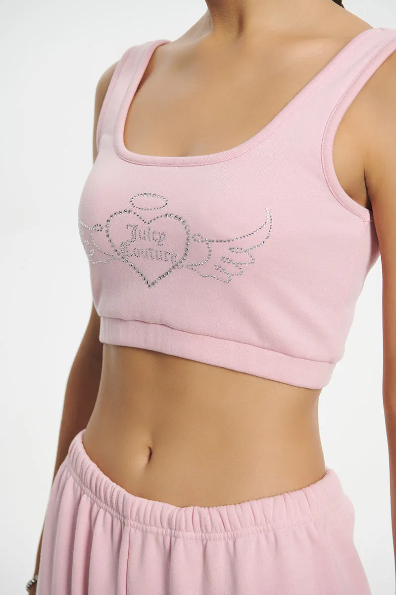 Cropped Sweetheart Tank