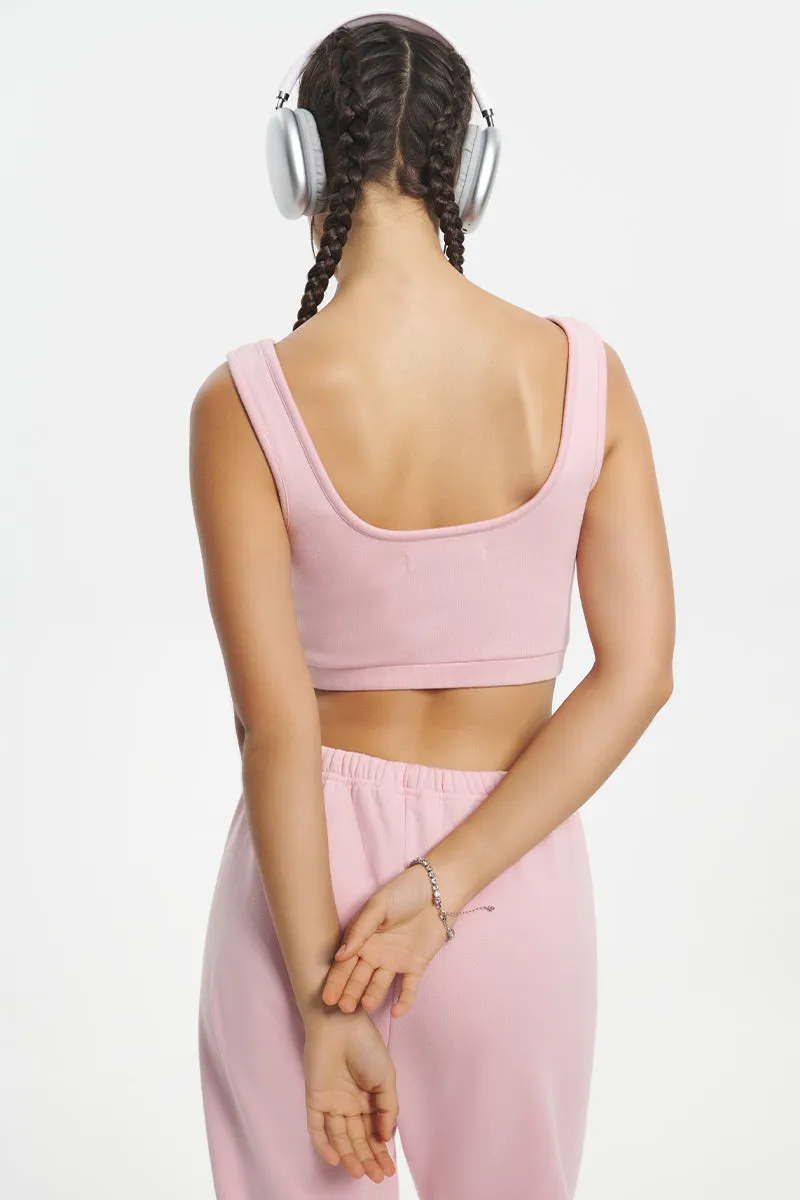 Cropped Sweetheart Tank