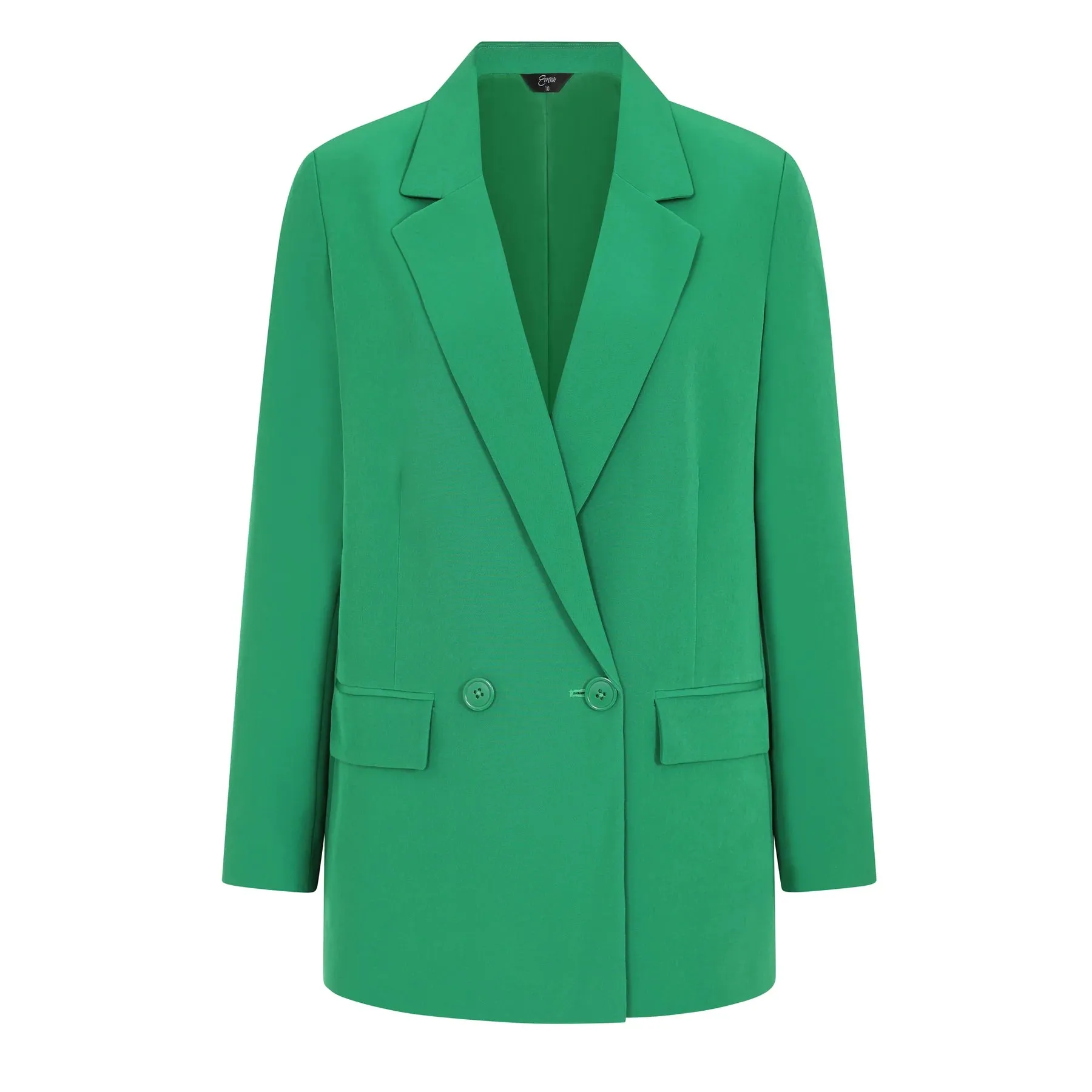 EMRECO Green Relaxed Fit Blazer