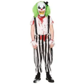 Evil Clown Childs Costume