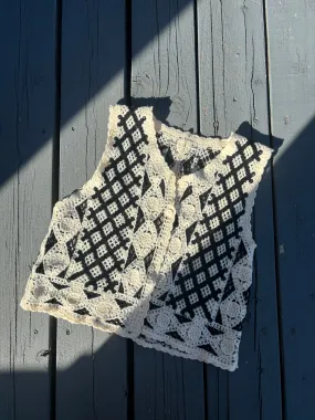 Festival Crochet Vest Top