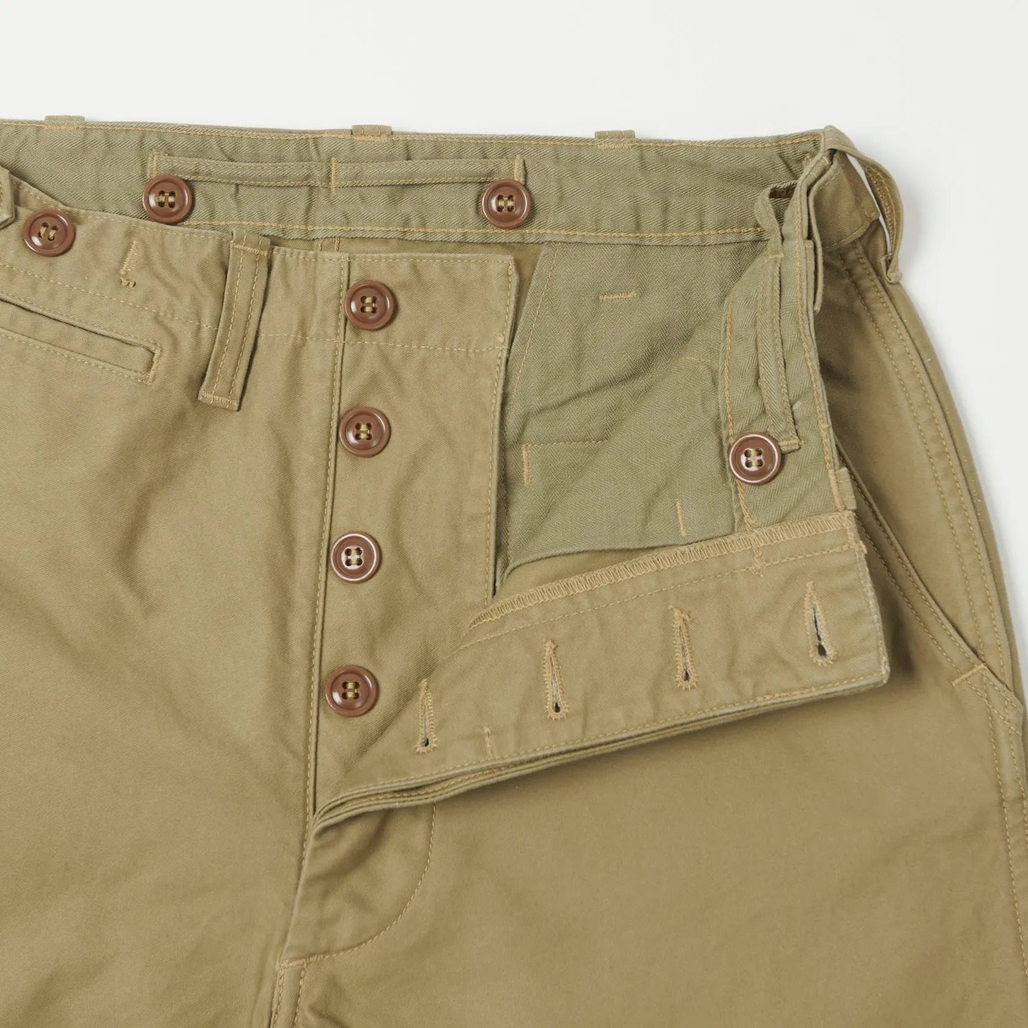 Freewheelers 2332005 'M-1943' Trouser -Dark Tan