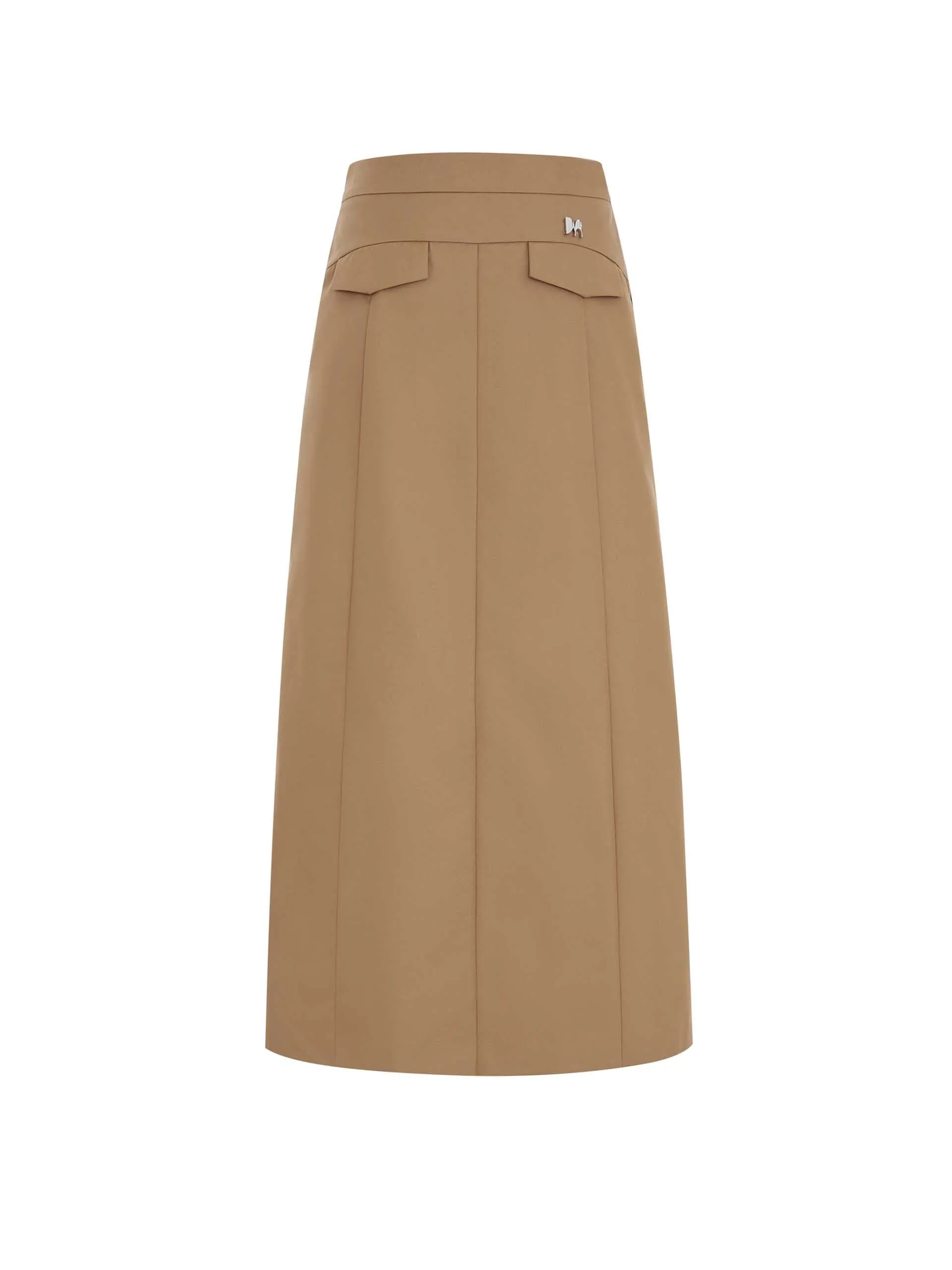 Front Slit Cargo Skirt