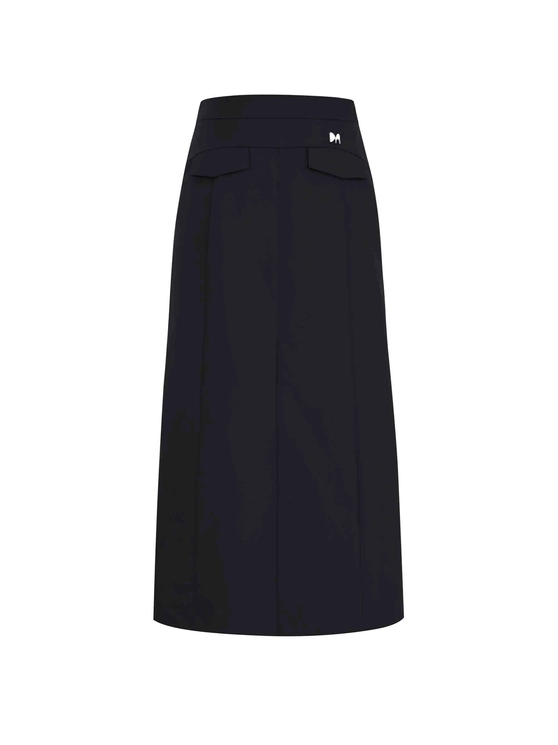 Front Slit Cargo Skirt