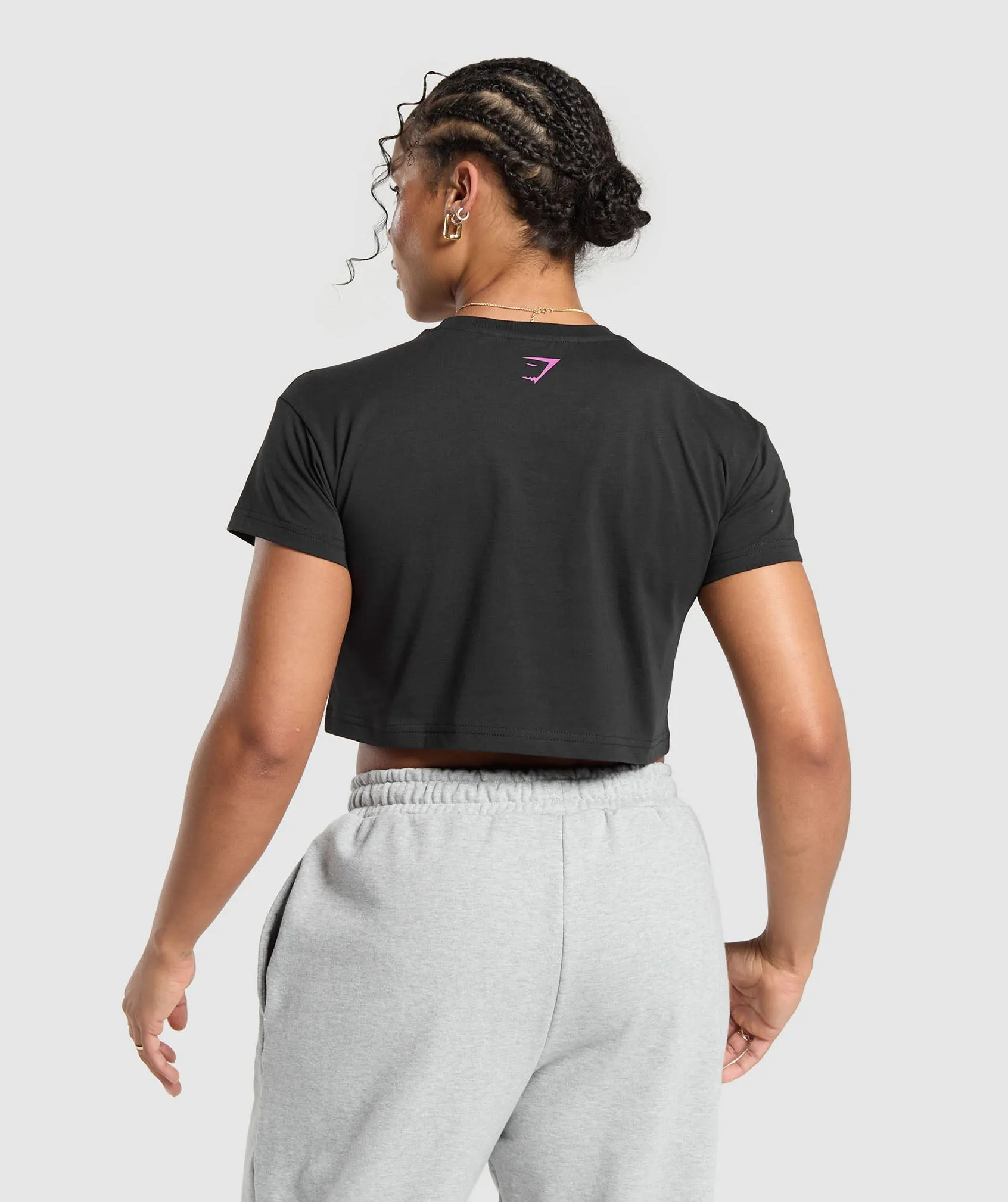 Gymshark Strong Women Crop Top - Black