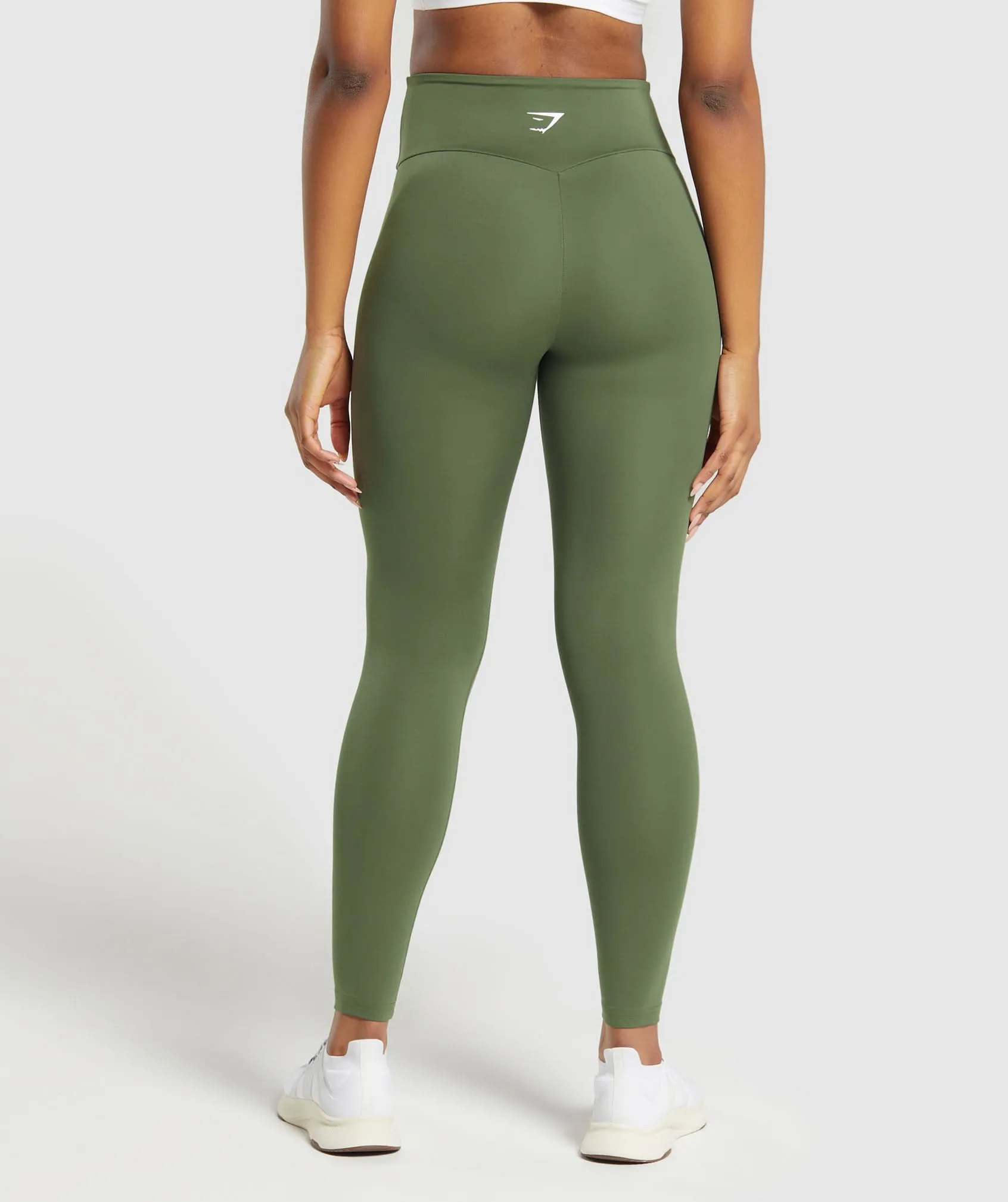 Gymshark Training Leggings - Core Olive