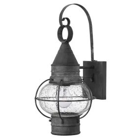 Hinkley 2200DZ Outdoor Cape Cod Aged Zinc Wall Light