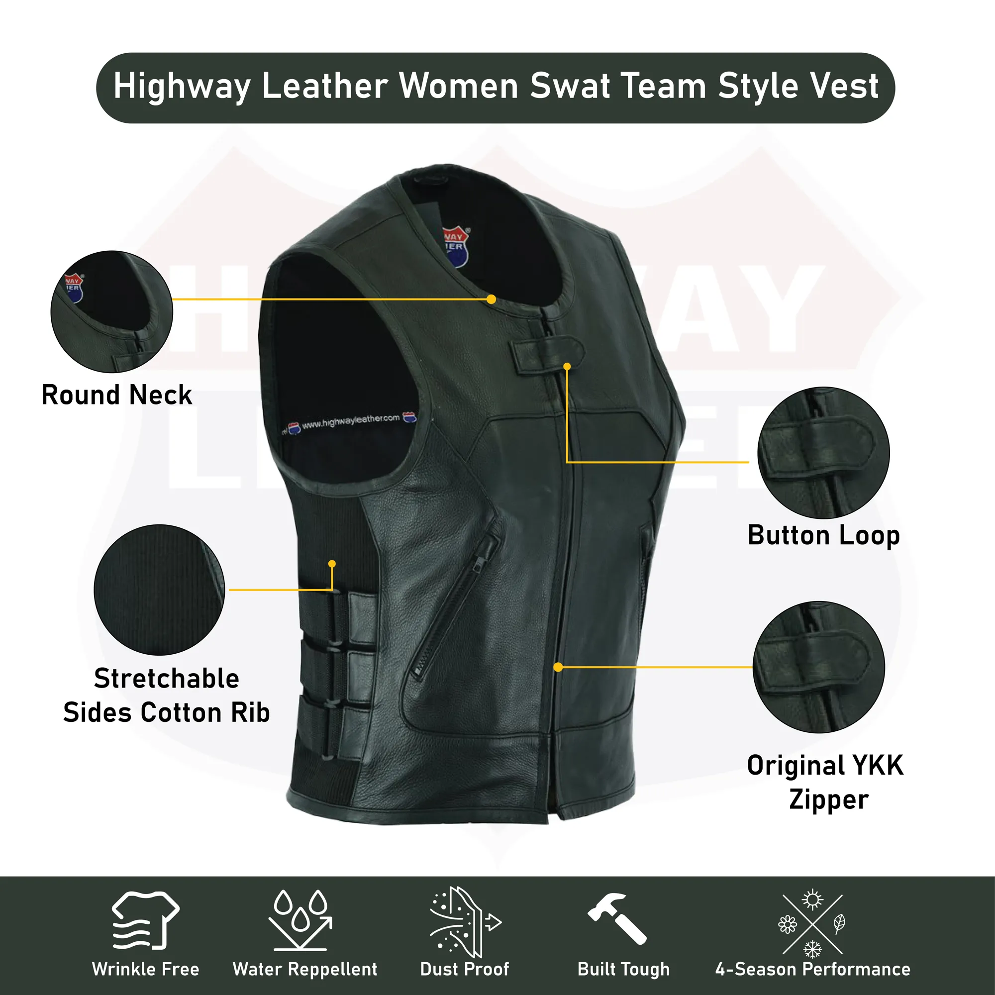 HL14200 SWAT Bulletproof Style Vest for Women