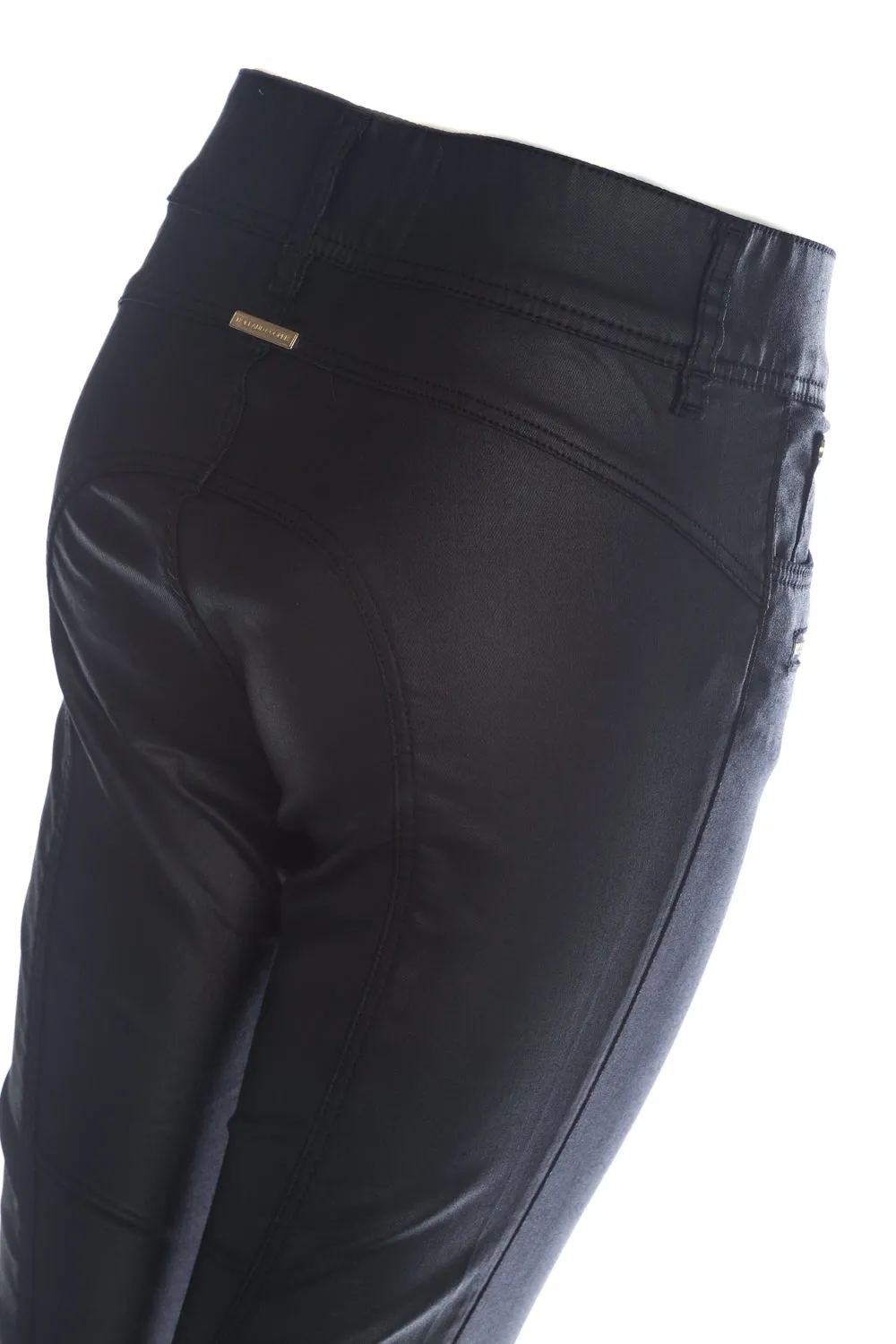 Holland Cooper Coated Jodhpur Ladies Jean in Black