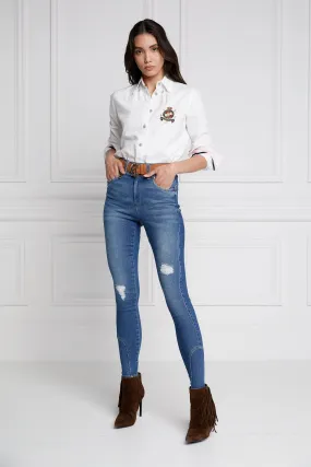 Holland Cooper Jodhpur Ladies Jean in Vintage Denim