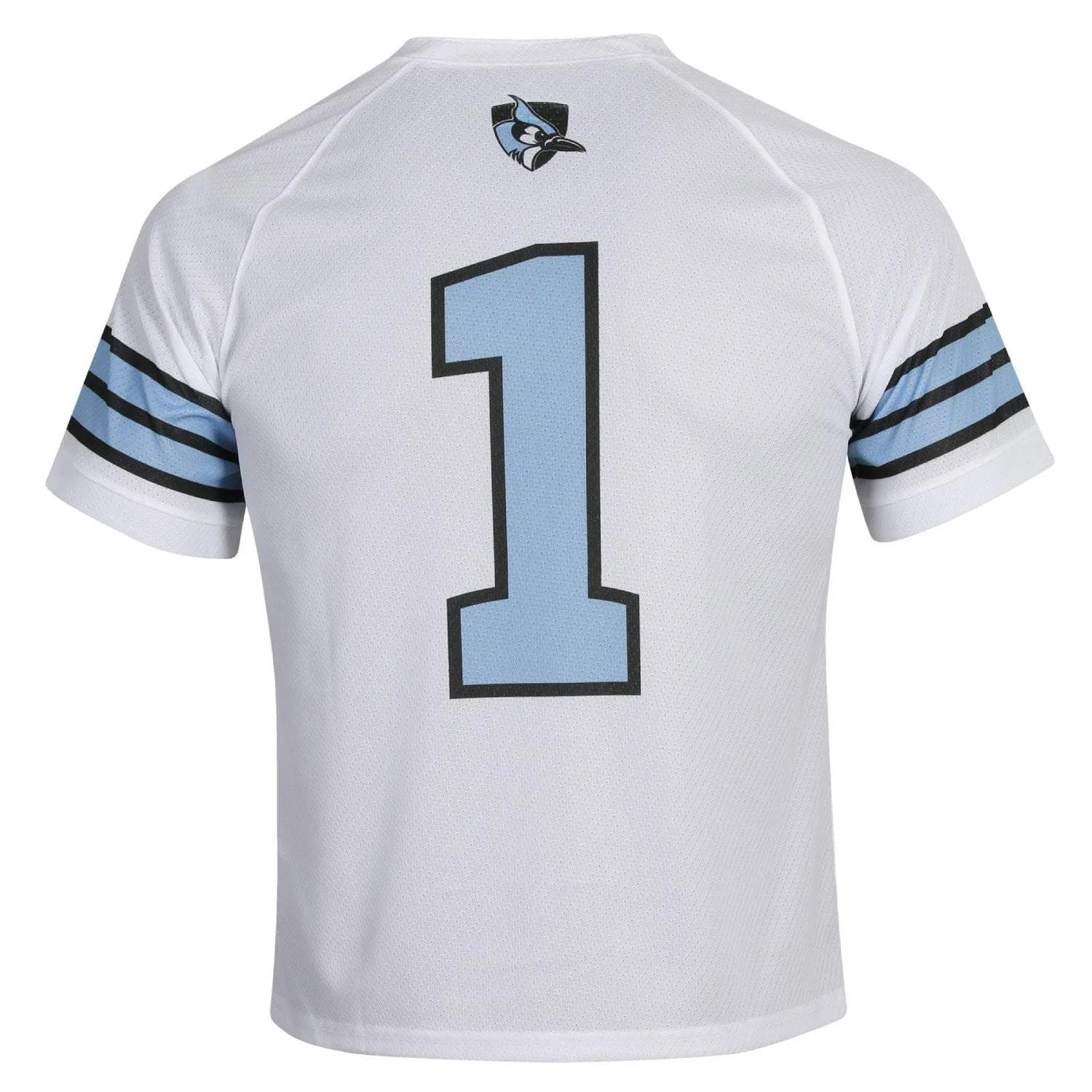 Johns Hopkins Blue Jays Under Armour White #1 Replica Lacrosse Jersey