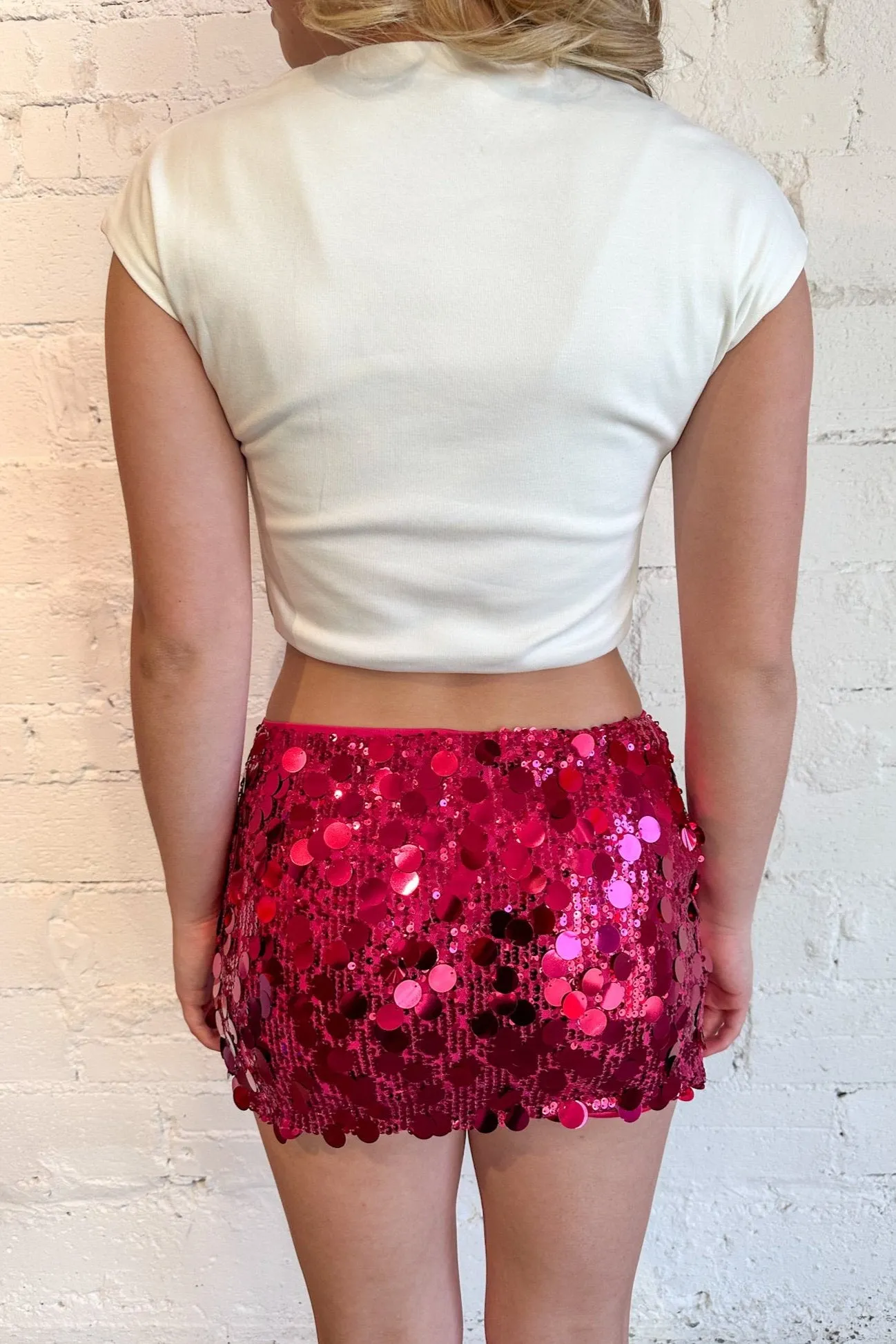 Let's Go Party Sequin Skirt