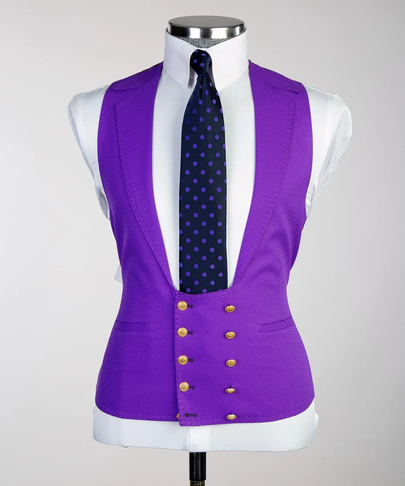 Light Purple 3 Piece Suit For Men