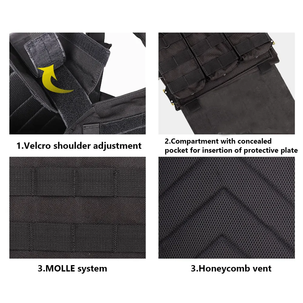 Lightweight Tactical Combat Vest Tactical Gear