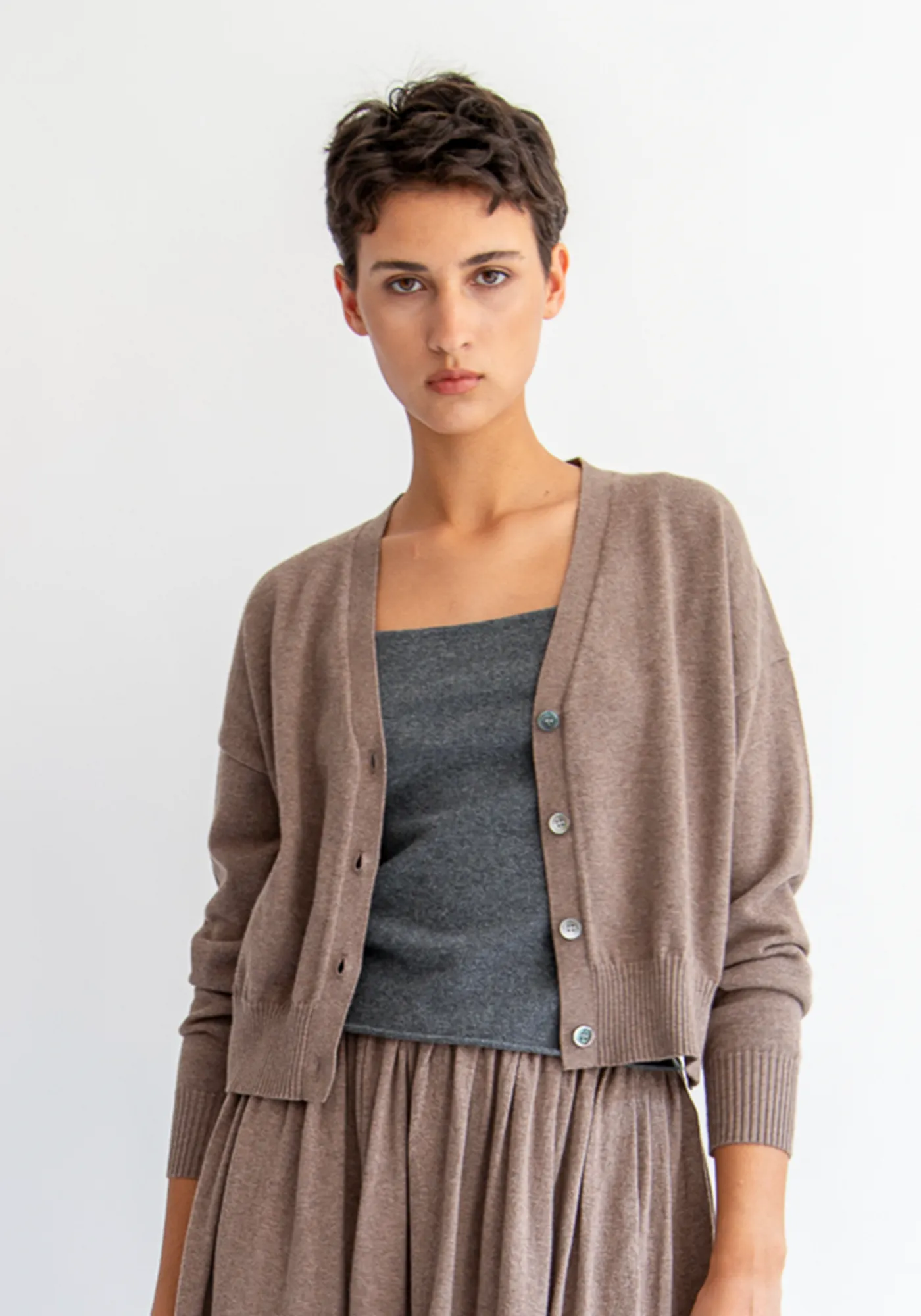 Lola Cotton Cashmere Cardigan