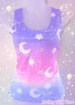 Magical Fairy Time - Rainbow Twilight Tank Top