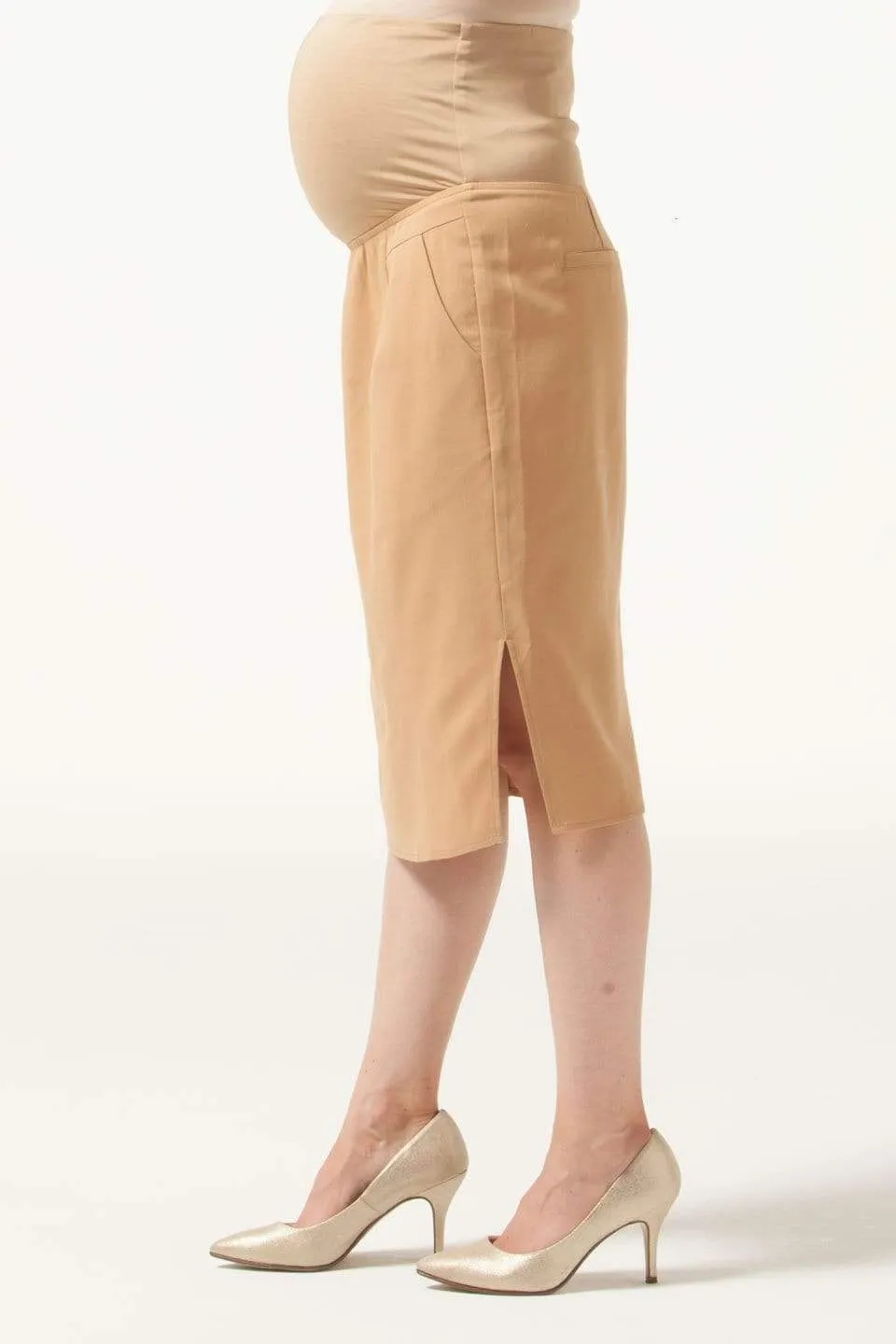 Maternity Skirt Dona Camel