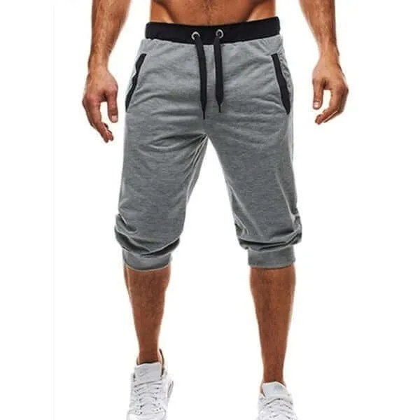 Men's 3/4 Knee Jogger Shorts Pants | Activewear